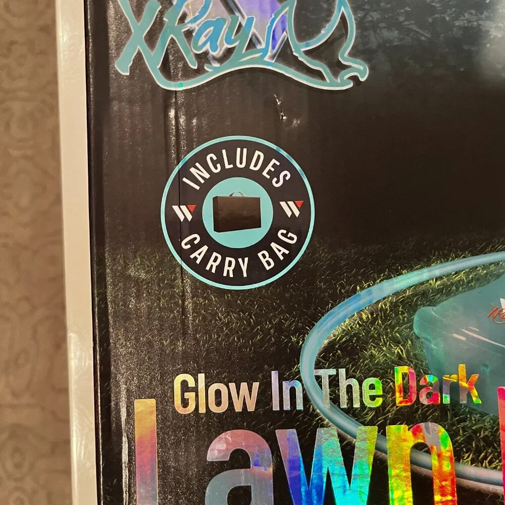 Glow in the Dark Lawn Darts (new)‎ / 7 piece set / new (k/x)
